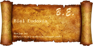 Biel Eudoxia névjegykártya